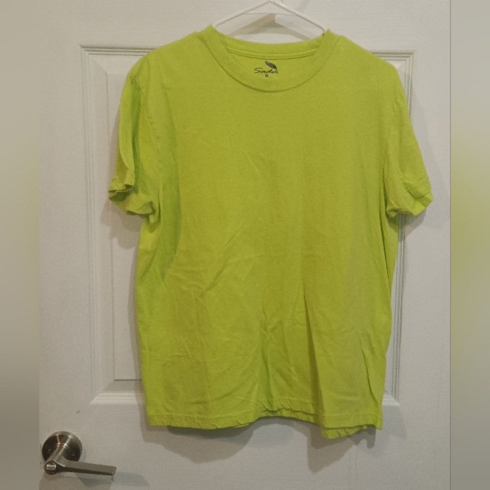 Sanda Bright Green Short Sleeve Tee